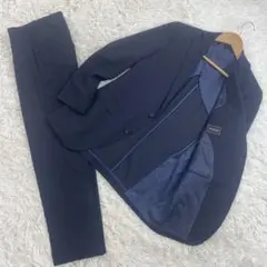 美品✨️イタリア高級生地カルロバルベラ ザスーツカンパニーネイビーシングルスーツM