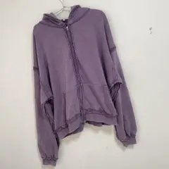 アストロノミー ピグメントスウェットフリンジZIPパーカー29