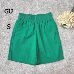 ジーユー　シェフショーツ　グリーン　S 321-344719