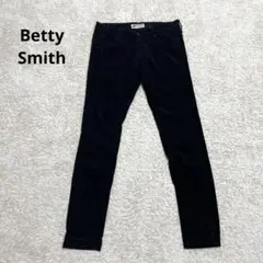 【ベティスミス】Betty Smith スキニーパンツ　コーデュロイ　ブラック