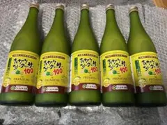 青切りシークワーサー100プレミアム 720ml✕5本