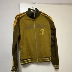 adidas トラックジャケット ブラウン