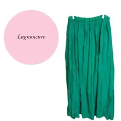 【ルノンキュール】Lugnoncure♡スカート♡ウエストゴム【М】グリーン系