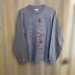 Hanes グレー 長袖Tシャツ L