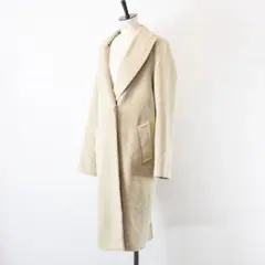 高級 Max Mara マックスマーラ ロング チェスター コート ジャケット