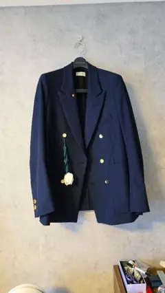 未使用✨️21AW ベッドフォード ダブルセットアップ カシミヤ混 ピーチカラー 未使用✨️21AW ベッドフォード ダブルセットアップ カシミヤ混