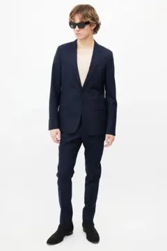 17aw saint laurent paris スーツ カバーオール 44 黒 17aw saint laurent paris スーツ カバーオール 44 黒