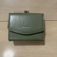 niko and... 三つ折り財布 グリーン