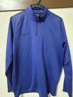 Nike ハーフジップ 長袖 ブルー