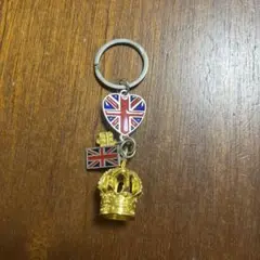 イギリス国旗ハート型キーホルダー