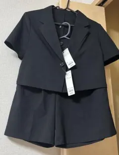 GU セットアップ　ブラック　Sサイズ