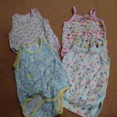 フタフタ肌着 4枚セット 80cm