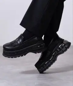 【箱あり】CLEL エアークッションハイソールローファー