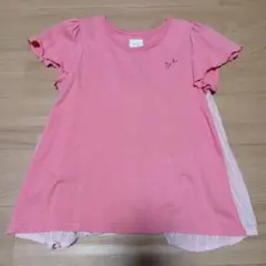 130 Orange hakka 夏　薄手Tシャツカットソー