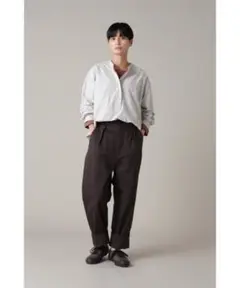 MHL.【24AW】SOFT COTTON DRILL ソフトコットントラウザー