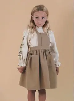 Apolina アポリナ エプロンドレス ワンピース 2-3y