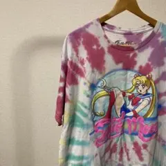 SAILOR MOON セーラームーン タイダイ Tシャツ XL オフィシャル