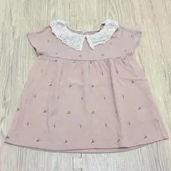 ベビー服 子供服 保育園 お着替え 女の子 夏服 ワンピース チュニック 80