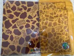 サミー 非売品グッズ キリン柄タオル クリアファイル
