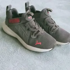PUMA グレー スニーカー 20cm