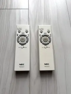 NEC 照明用リモコン RE0201 2個セット