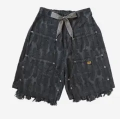 KAPITAL ハーフパンツ　ダック生地　ポケット　Mサイズ W42】Carhartt カーハート ダック生地 ペインターショーツ