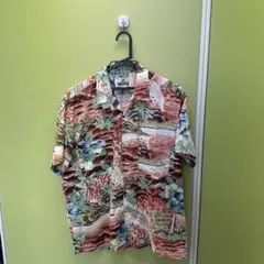 CLANSHIP 半袖アロハシャツ Mサイズ