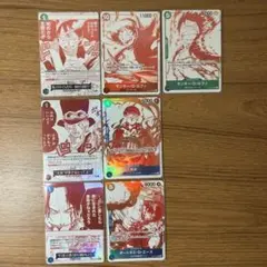 ワンピース カードゲーム 特典カード全種　セット