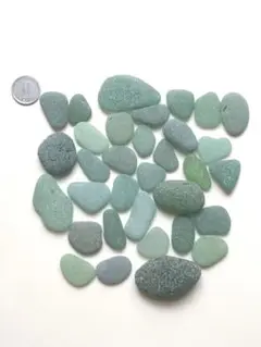 シーグラスNO839.グリーン系200g