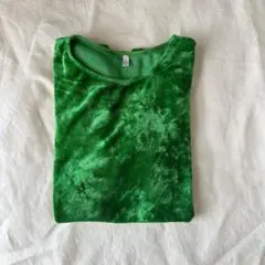 BASERANGE Omo Tee ベロア カットソー