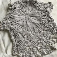 ハンドメイド　パイナップル編みボレロ