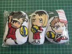 ハイキュー!! ウォールポケット　音駒高校　マスコット　黒尾　研磨　夜久