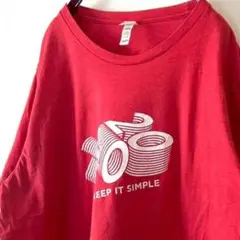 キャンバス 2020 ping Identity Tシャツ L レッド 赤 古着