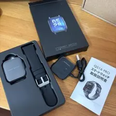 QS16 PRO スマートウォッチ ブラック 本体