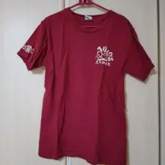 豊天商店 「ヘリくつさん」 Tシャツ ワインレッド Mサイズ