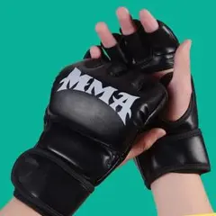 総合格闘技 ボクシング オープンフィンガー パンチンググローブ ハーフフィンガー