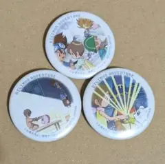 デジモンアドベンチャーミニ缶バッジセット2