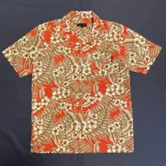 【美品】CRAZY BOY 半袖アロハシャツ　Mサイズ