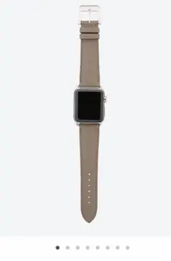 最終値下げ❗️【新品】カミーユフォルネ アップルウォッチベルト アリゲーター丸斑 アップルウォッチが見違える！】牛革 × アリゲーター