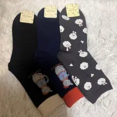 チュチュアンナ　tutu anna 靴下　3点点　猫　兎
