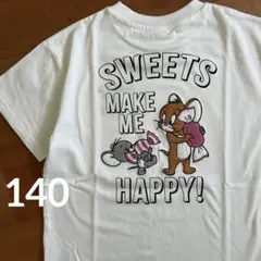 新品　ジェリー&タフィー　キャンディー　半袖　Tシャツ　サガラ刺繍　綿100