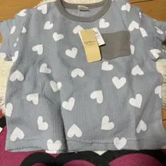 ハート柄 Tシャツ＆ショートパンツ セット 100cm
