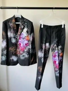 ラッドミュージシャン 20SS 花柄セットアップスーツ テーラードジャケット