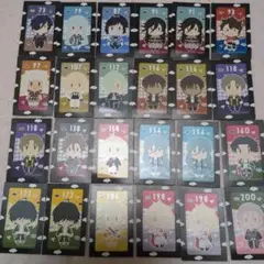 フリューくじ　刀剣乱舞　御伴散歩　半券　24枚