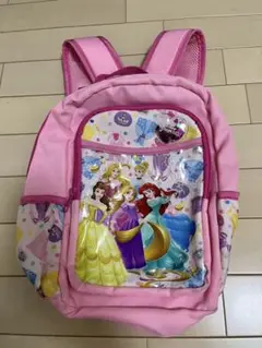 キッズ プリンセスリュック　ピンク