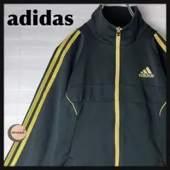 アディダス Y2K トラックジャケット ジャージ レディース M ゴールドラメ