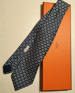 HERMES エルメス シルクネクタイ