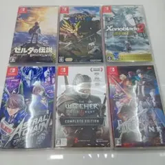 NintendoSwitch ニンテンドースイッチ ソフト空ケース ６本セット