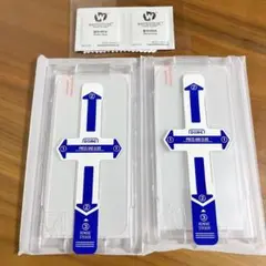新品⭐️ iPhone 16用 フルカバー 強化ガラスシールド 2パック