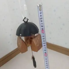 傘型鉄風鈴 約10cmウィンドウチャイムアンティーク